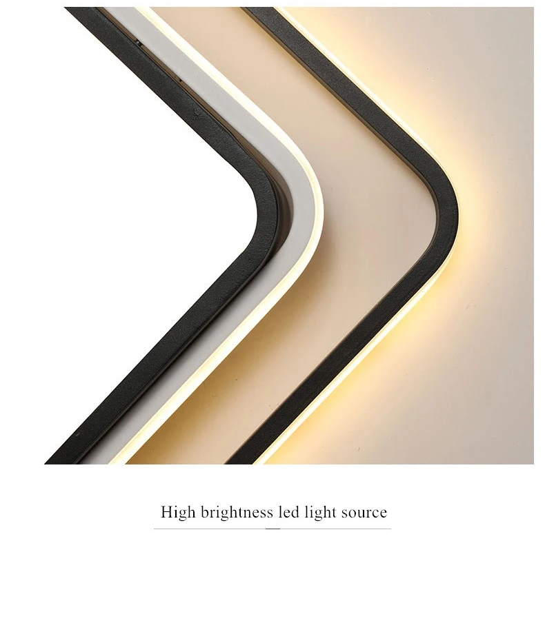 Modern LED Lamp Ceiling Dimmable Ceiling Lights For Living Room Bedroom 14