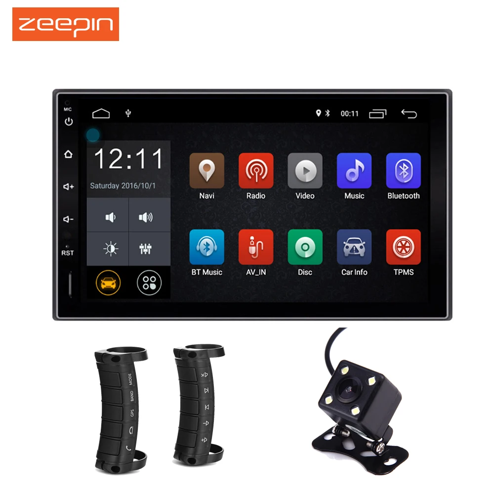 Flash Deal 2 DIN Car Multimedia Player Android 7.1 7 inch 1024 x 600 Touch Screen WIFI AM/FM Car Radio Video Reversing Player GPS navigator 0 Flash Deal 2 DIN Car Multimedia Player Android 7.1 7 inch 1024 x 600 Touch Screen WIFI AM/FM Car Radio Video Reversing Player GPS navigator 0
