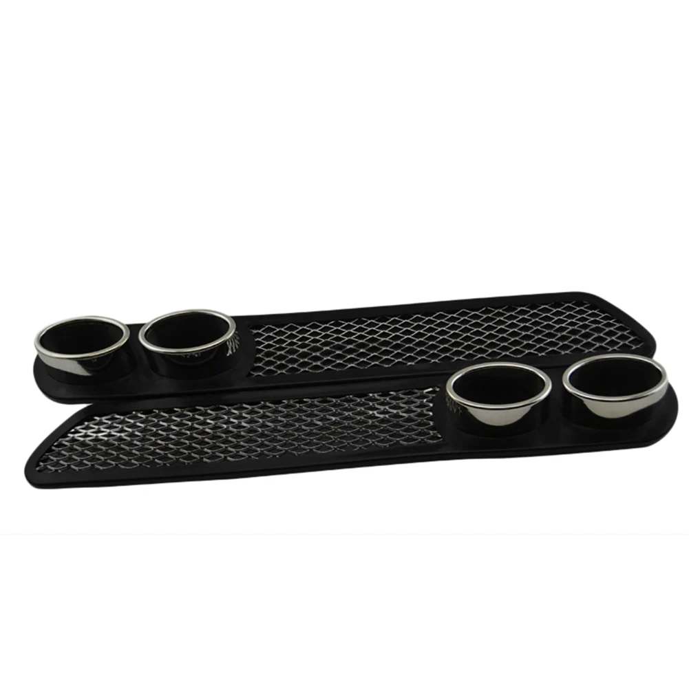 1Pair Universal Car Auto Styling Fake Decorative Vent Grid Exhaust Muffler Pipe Adhesive Tape