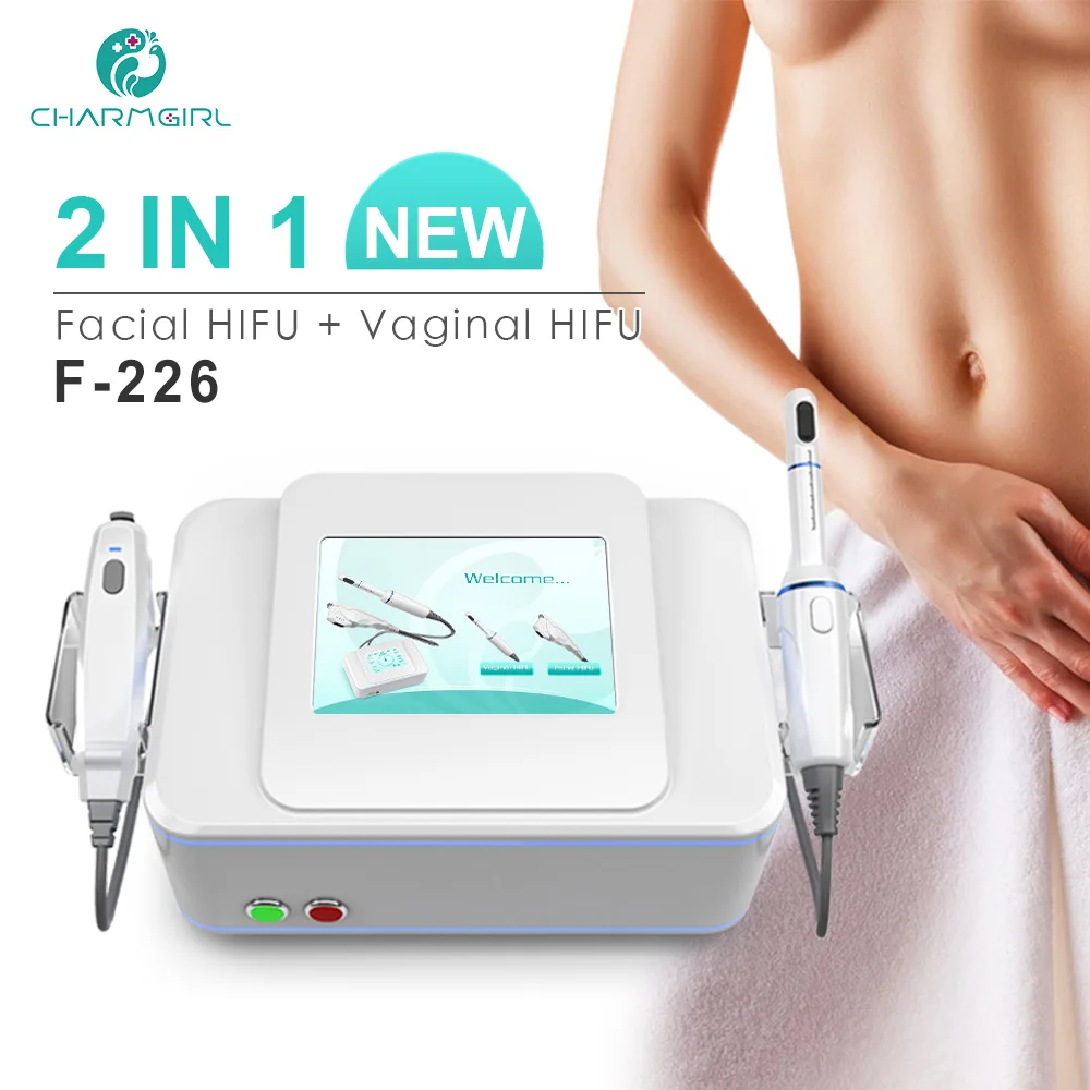 

2 IN 1 Liposonix HIFU body face slimming Remove wrinkles & Vaginal Tightening machine wrinkle removal spa with European CE