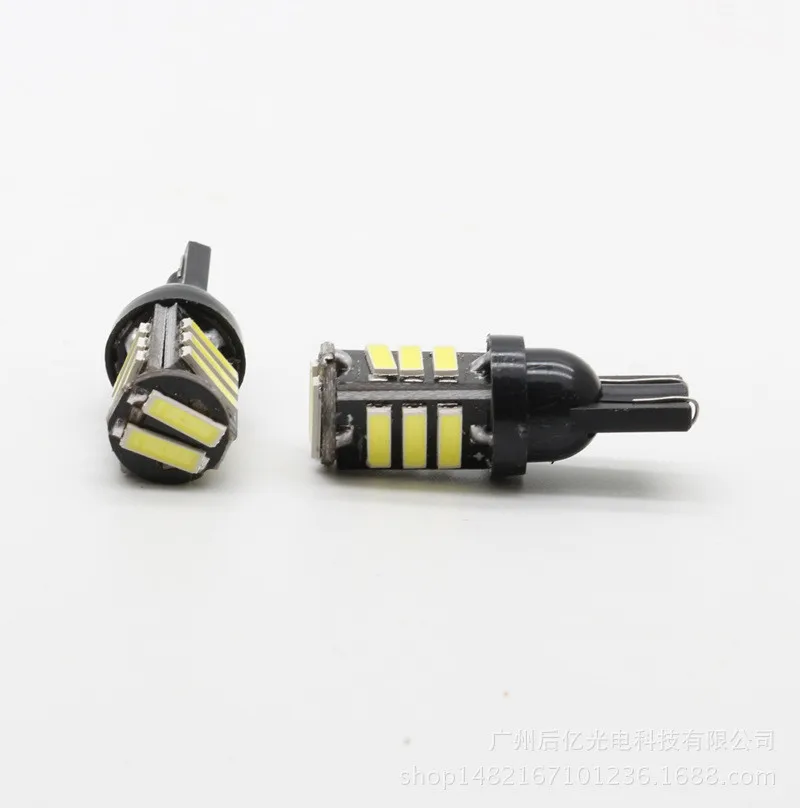 1 шт. W5W 10-7020 smd; Автомобильные светодиоды 194 168 Замена клиновидной панели заднего прибора лампы белого и синего цвета для габаритных фонарей