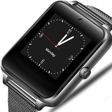 Smart Watch Android GT08 Clock With Sim Card Slot Push Message Bluetooth Connectivity Android Phone PK DZ09 Smartwatch Z60 2019