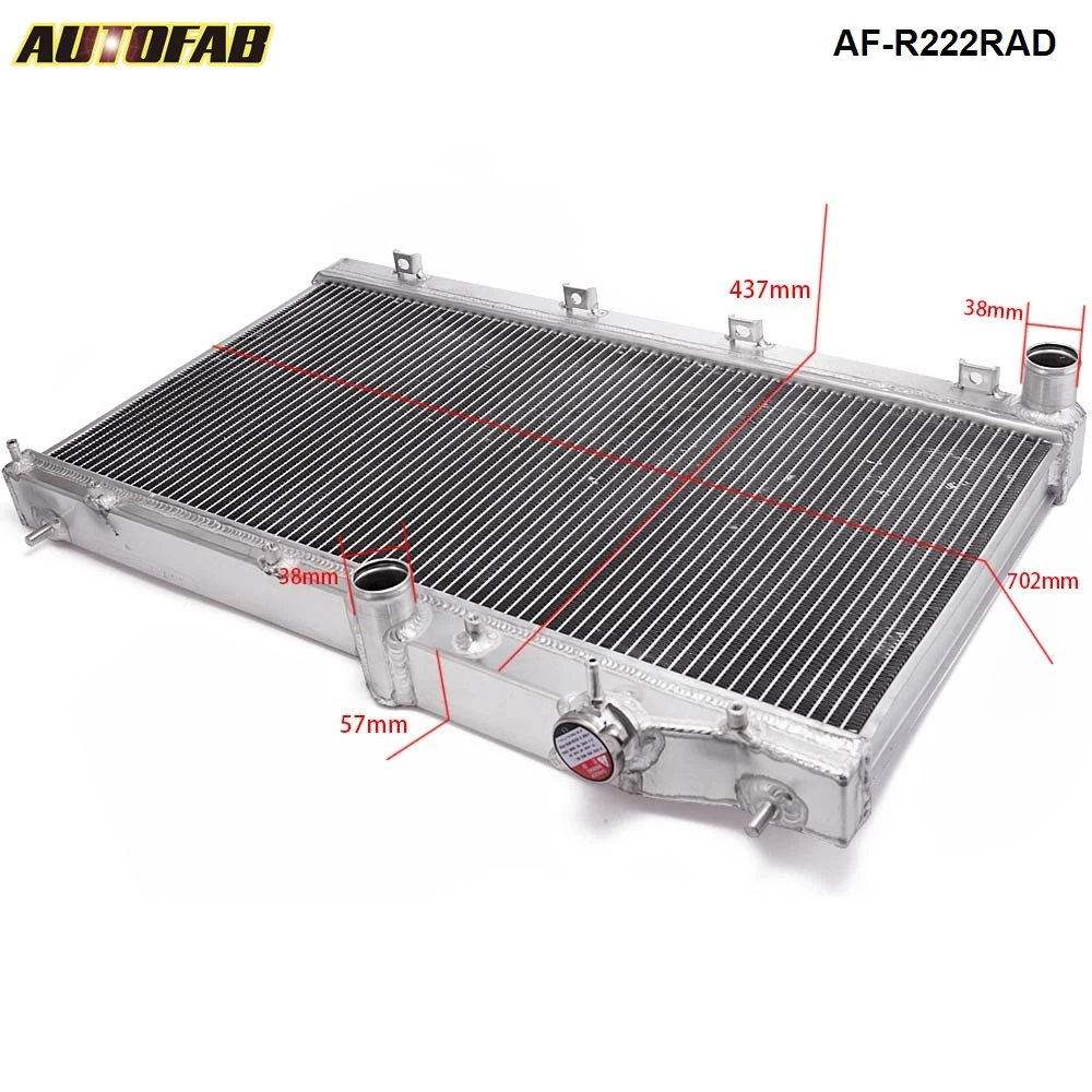 Гоночный алюминиевый радиатор для Subaru Impreza WRX STi 08-14 M/T AF-R222RAD