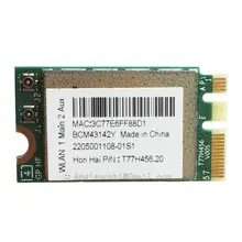 BCM943142Y для Broadcom беспроводной WLAN WiFi карта+ Bluetooth 4,0 NGFF 2230 BRCM1079 802.11b/g/n для Dell