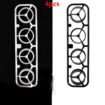 

4Pcs Three-jaw Large Diameter Wheel Hub Rim for RC Model Cars Spare Parts DIY Tamiya 4WD Racing Car