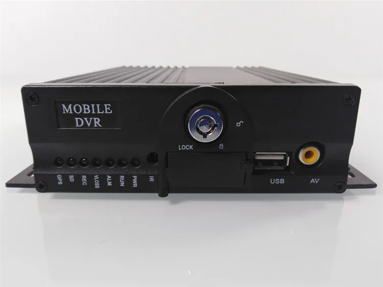 Двойной SD грузовик-установленный хост монитора AHD 4CH MDVR режим Мобильный DVR Поддержка