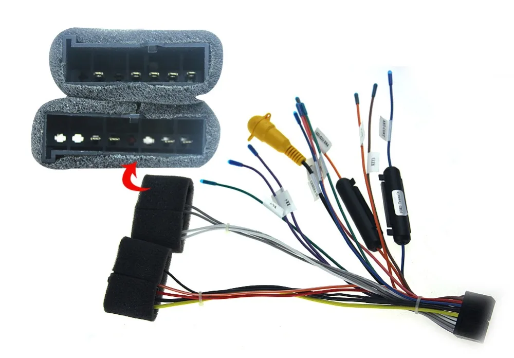 Buy Car ISO wiring harness for Ford car radio power