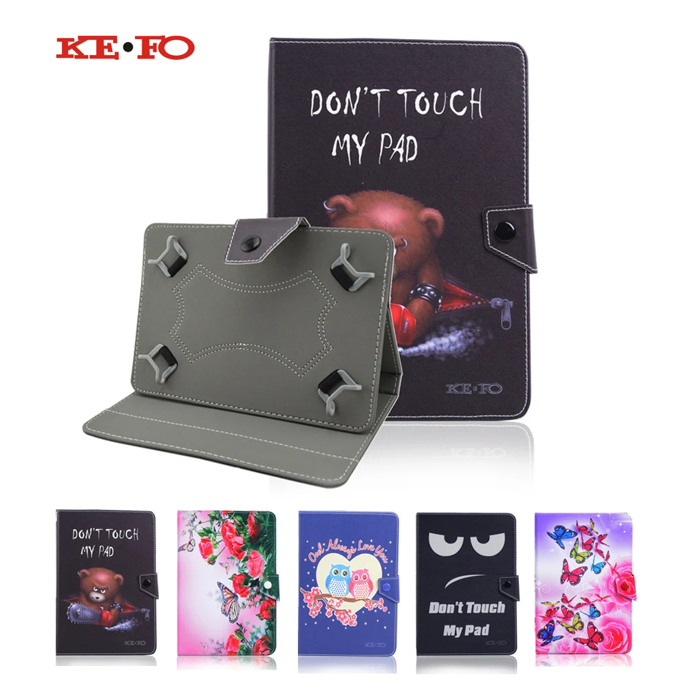 

10.1 inch Universal Tablet Leather Case For Lenovo IdeaTab S2110 dock/S2110/A7600/S6000/S6000L 10 Inch Tablet cover+3 gifts