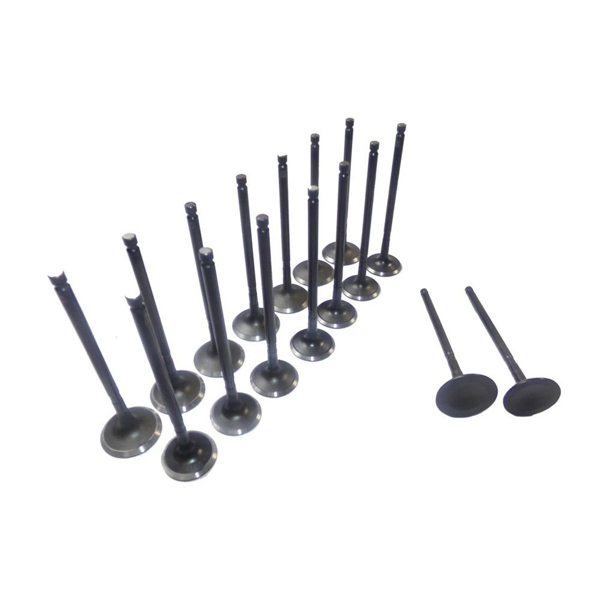 

16pcs/set Intake & Exhaust Valve Kit Valve Stem For 04-10 MitsubishiLancer 2.4L SOHC 16v 4G69 8 Intake Valve + 8 Exhaust Valve