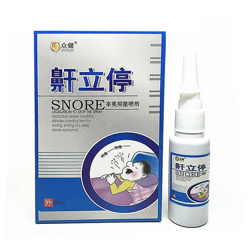 

Anti Snoring Spray Stop Relief Snore Anti Snoring Solution Stop Snore Relief Spray 30ml