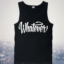 Что с буквенным принтом Для женщин майка Летняя майка футболка для леди хлопок бретели футболка смешные Hipster черный, белый цвет Прямая поставка B-2