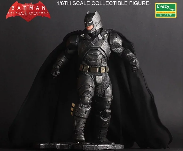 

Crazy Toys 1:6 Batman v Superman: Dawn of Justice The Dark Night Batman Armored / Blinde Collectible Figure Toys 30cm