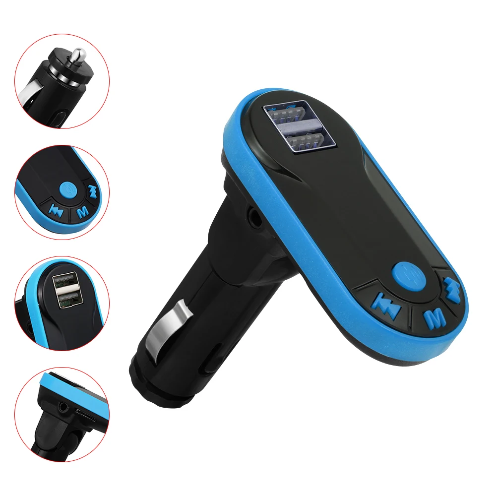 Автомобильный беспроводной Bluetooth MP3 плеер Handsfree FM передатчик аудио комплект