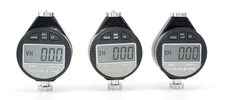 

Shore A/C/D Hardness Tester Tire Plastic Rubber Test Tool Digital Durometer LCD Display 0-100HA (No Battery)