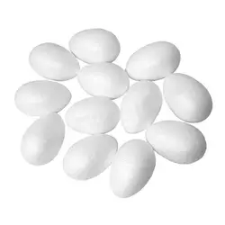 Белый твердый пенопласт шар яйцо пузырь шар DIY ручной работы художественная живопись модель яйцо отчет