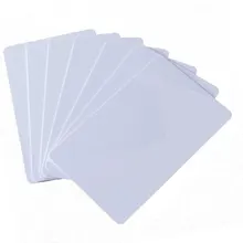 50pcs/Lot RFID Card 13.56Mhz MF S50 Proximity IC Smart Card  Tag 0.8mm Thin For Access Control System ISO14443A