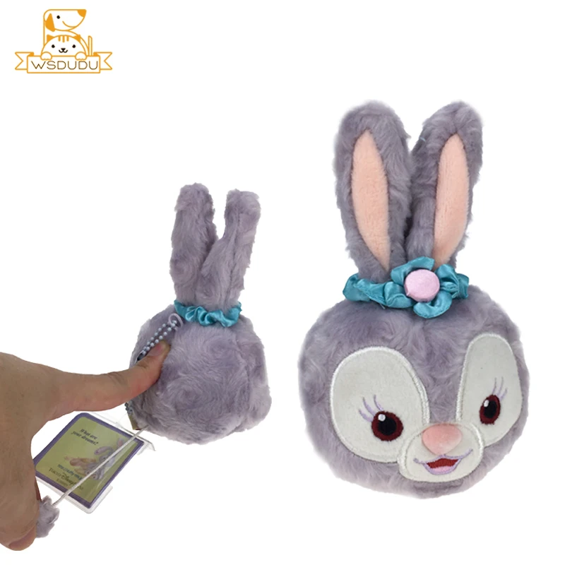Милый кролик мультфильм животные кролик плюшевые игрушки мягкие Kawaii уши линии джиттер кулоны-куклы mMoving брелок для подарков