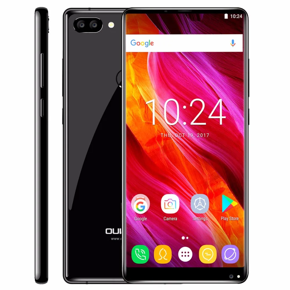 Original Oukitel MIX 2 LTE 4G Mobile Phone 6GB RAM 64GB ROM MT6757 Octa Core Android