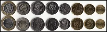 

Morocco set 8 pcs 2002 coins