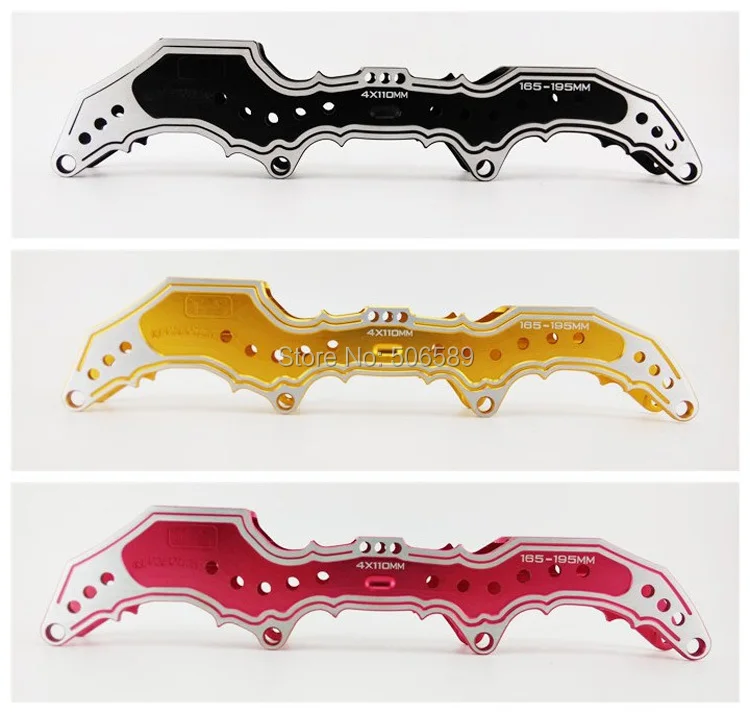 

free shipping speed skating frame TS frame 4x100 4x110