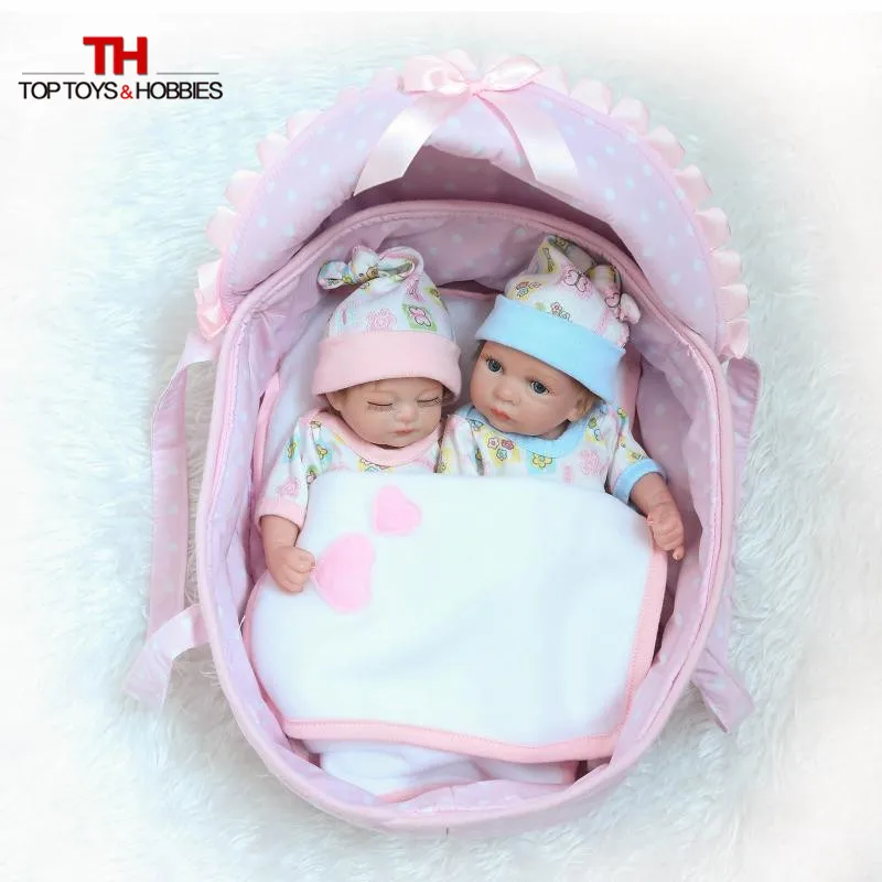 28 см Кукла Reborn Baby Doll девушка светлые волосы мягкий силиконовый тело выглядит Настоящее Boneca Игрушки для девочек подарок на день рождения