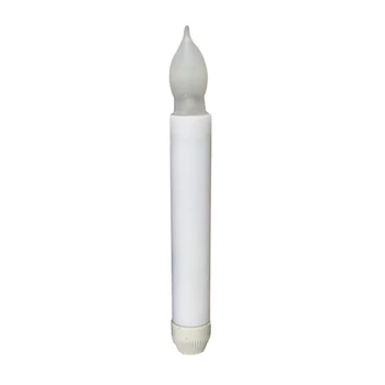

30PCS 165mm Battery Powered LED Candles Long Taper Candle for Church Home Wedding Party Decor