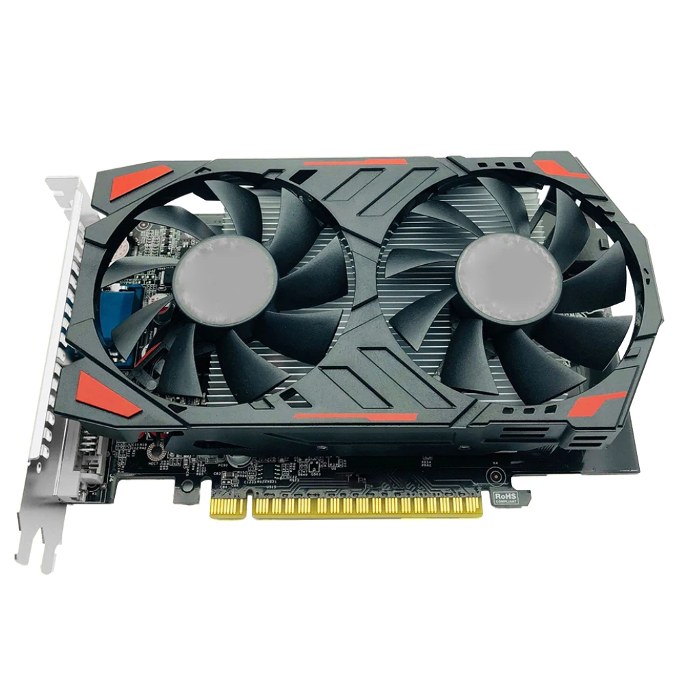 

High Performance Original 750Ti 2GB Graphics Card Gaming HDMI DVI VGA 128 bit 750 Ti Video Card PCI Express 3.0 For CSGO PUBG