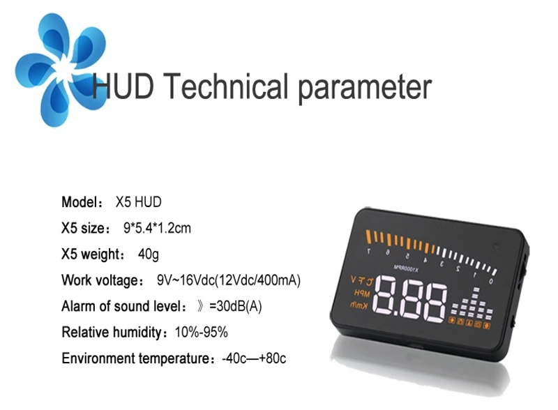 Автомобильный проектор скорости OBD2 дисплей на лобовое стекло авто проектор OBD HUD Электроника цифровой автомобильный измеритель скорости бортовой компьютер