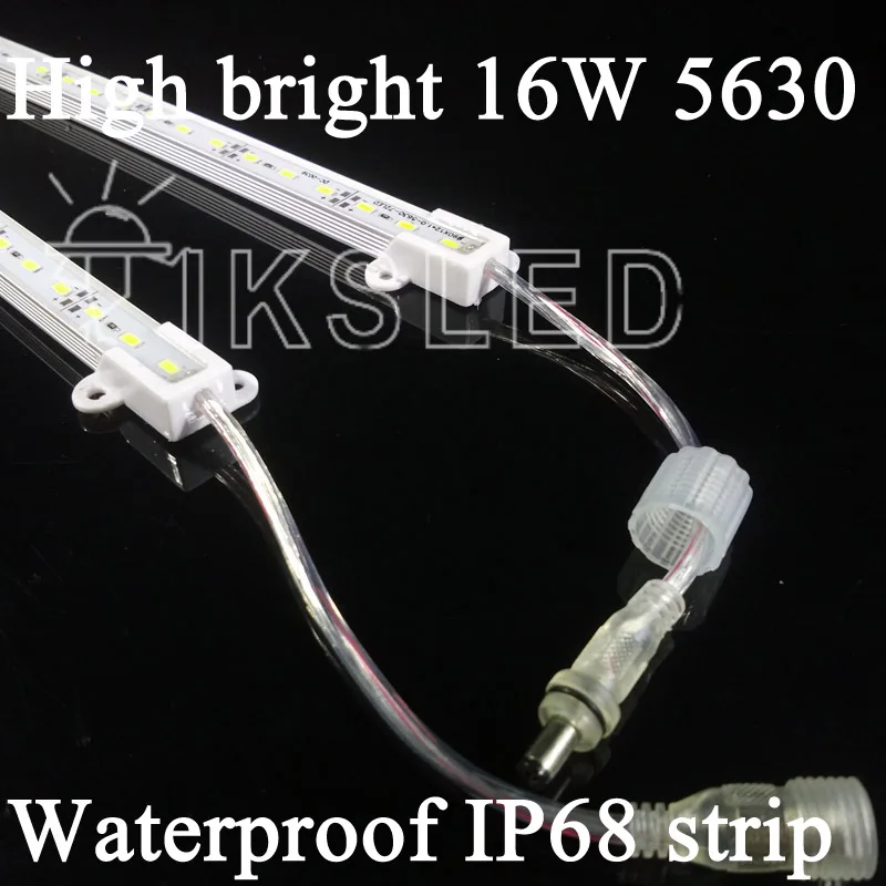 3 шт./лот 50 см 36 светодиодный SMD 5630 водонепроницаемый ip68 жесткая полоса наружного использования, светодиодный блок освещения, рекламная коробка