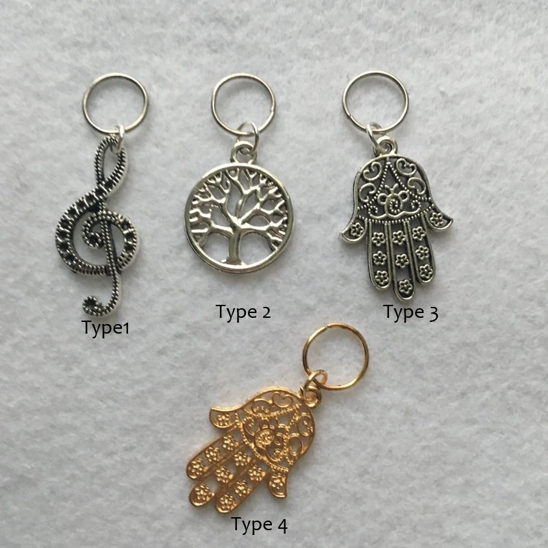 

5Pcs Per lot adjustable hair braid dread dreadlock beads clips cuff