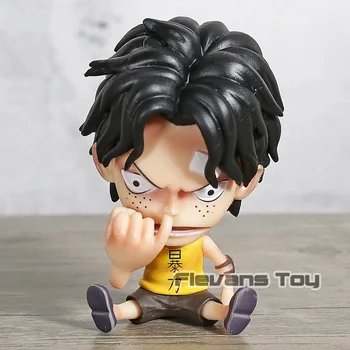 

One Piece Portgas D Ace Child Ace Sitting Ver. PVC Figure Funny Collectible Model Doll Toy Birthday Gift