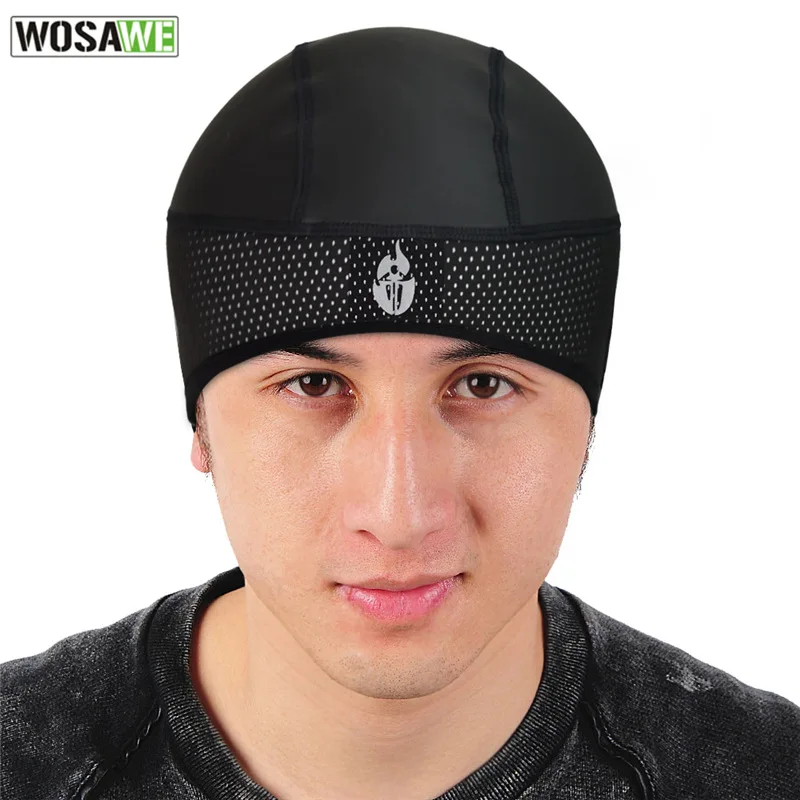 

winter cycling helmet cap thermal fleece sports caps men women ski snowboard headband bandana mtb casquette velo bike helmet cap