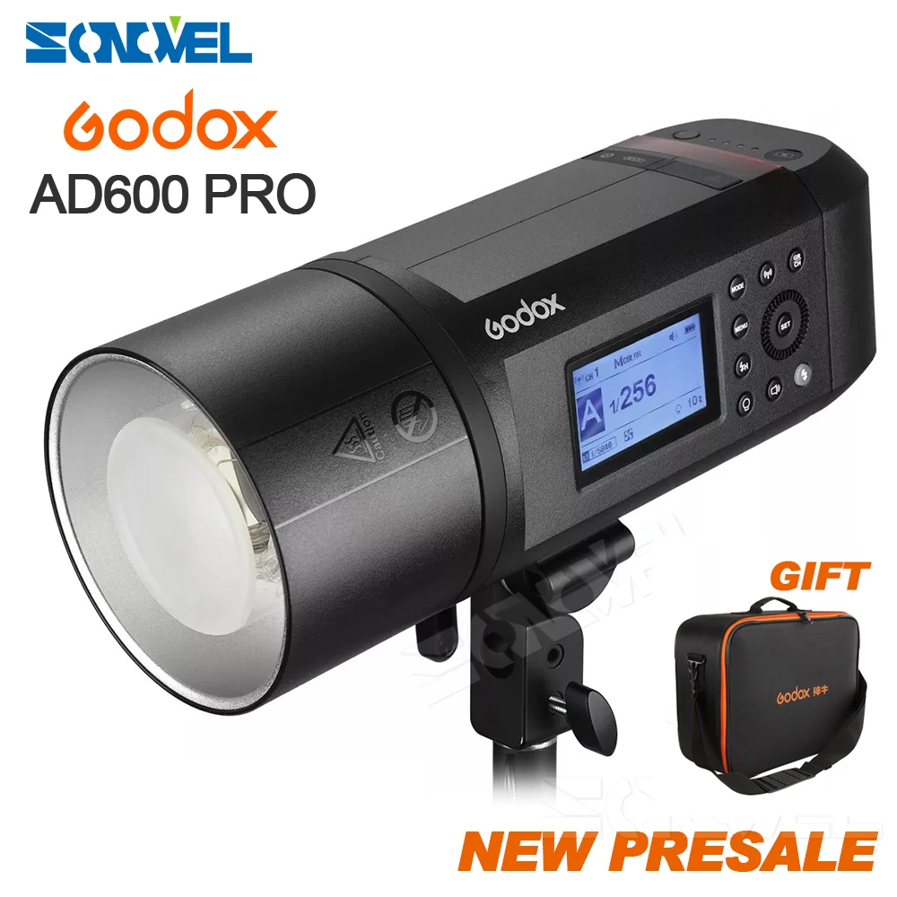 Внешняя вспышка Godox AD600Pro 600Ws TTL HSS AD600 Pro литий-ионный аккумулятор со встроенной