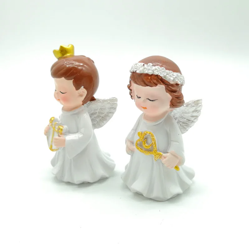 

Elf magic resin angel cake topper birthday cake decoration fortnight birthday cupcake toppers wedding cake birhtday decoration