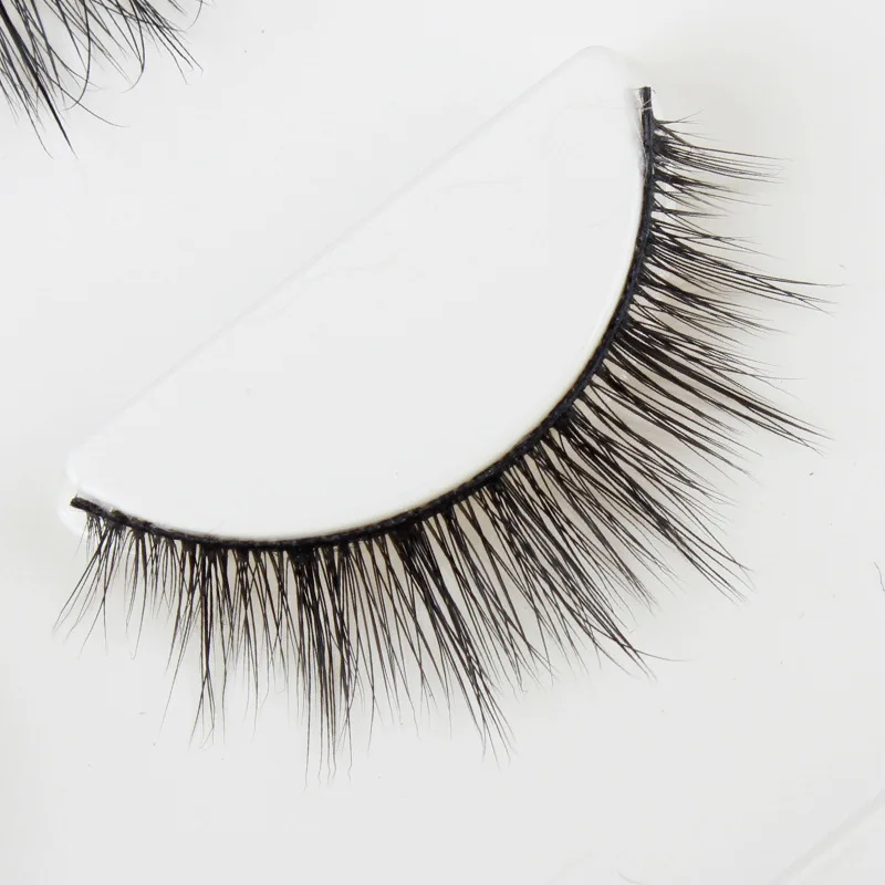 

3D False Eyelashes Japanese Multi-storey Crossing 3D Eyelash Natural Thick Short Fund Soft Comfortable Cotton Stem 37
