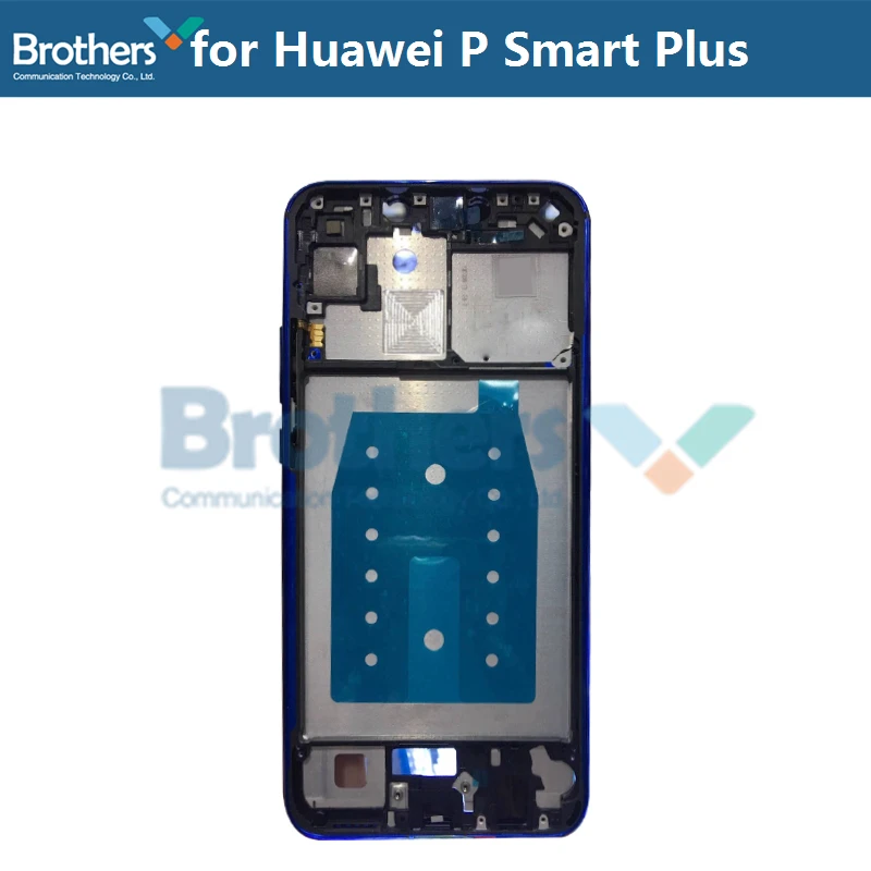 Передняя рамка для huawei P Smart Plus ЖК-рамка Передняя рамка Корпус для Nova 3i Рамка для экрана с кнопками оригинальная запасная часть Топ