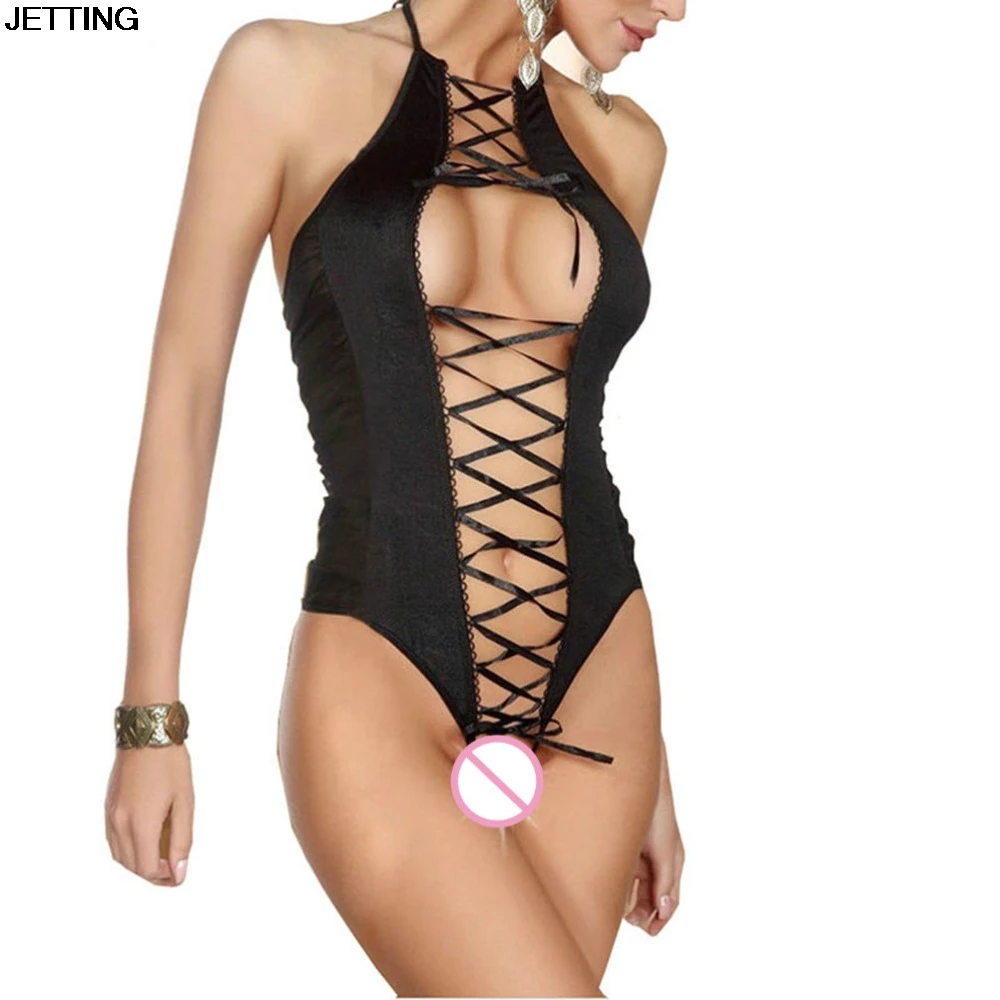 

2017 Hot Lady Women Sexy Underwear Erotic Lingerie Babydoll Sleepwear Lace Transparent Lingerie Open Crotch Sexy Nighty Dress