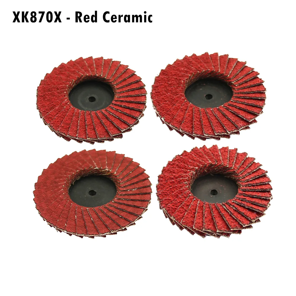 

2" VSM XK870X Roloc Sanding Disc Flap Wheel 10 pieces + Holder for Dill Grinder