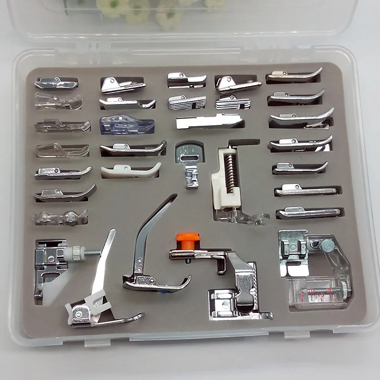 Sewing Machine Part Presser Feet 32Pcs Lot Domestic Sewing Presser Foot sewing-machine-part-presser-feet-32pcs-lot-domestic-sewing-presser-foot