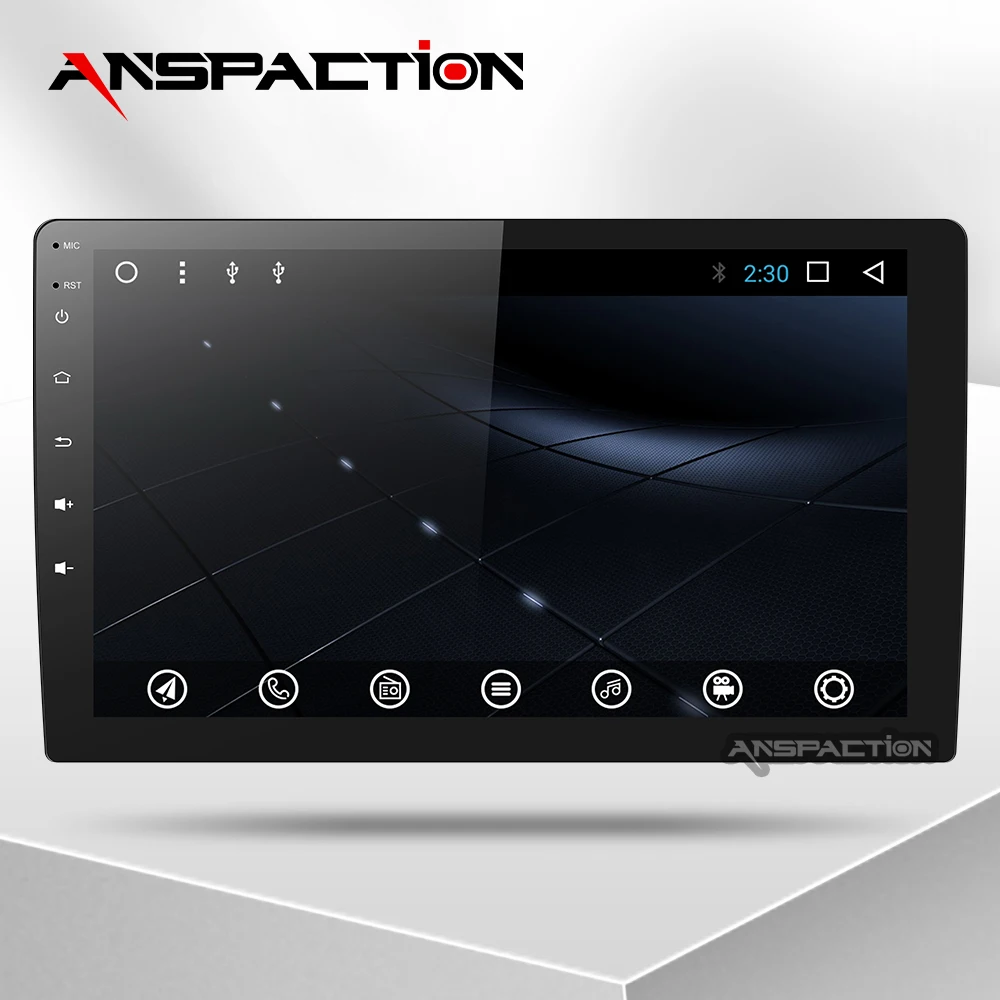 Flash Deal 10.1 inch 2G android 8.1 car dvd gps navigation radio video player stereo universal radio car universal multimedia 1 din 2