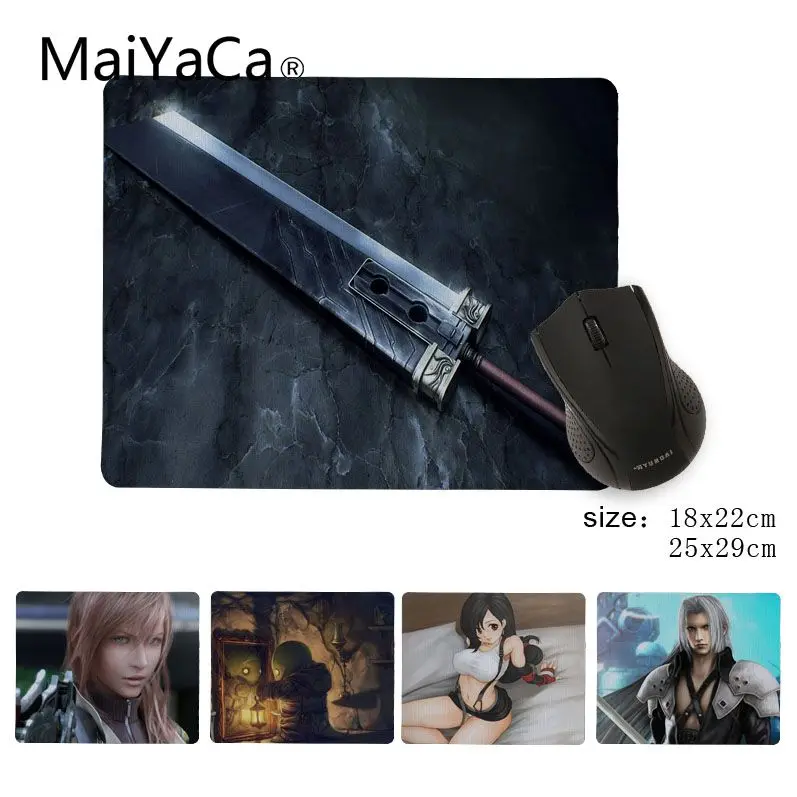 MaiYaCa высокое качество фантазия vii мечи анимэ Красивые Мышь коврик Размеры с