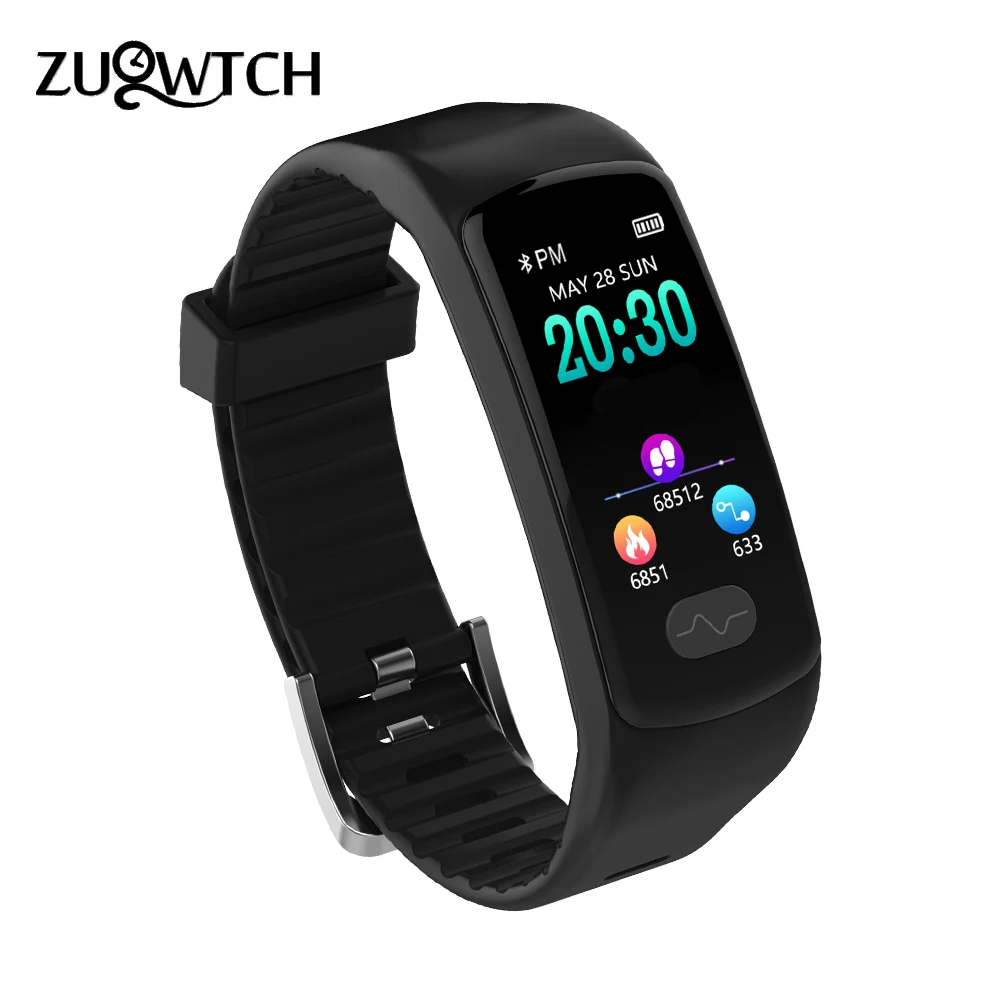 Smart Wristband Fitness Tracker Smart Bracelet Heart Rate Monitor ECG/PPG Blood Pressure Smart Watch Band for IOS Android Phone Smart Wristband Fitness Tracker Smart Bracelet Heart Rate Monitor ECG/PPG Blood Pressure Smart Watch Band for IOS Android Phone