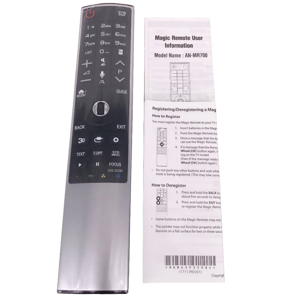 NEW Original remote control For LG 3D smart TV AN