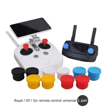

2 pcs/Lot For DJI Spark Silicone Thumb Rocker Joysticks for DJI Phantom 3/Phantom 4 pro /Inspire 1/2 Button cover Rocker Cap