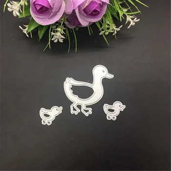 

Little Ducks Metal Cutting Dies Stencils for DIY Scrapbooking Stamp/photo album Decorative Embossing DIY Paper Cards