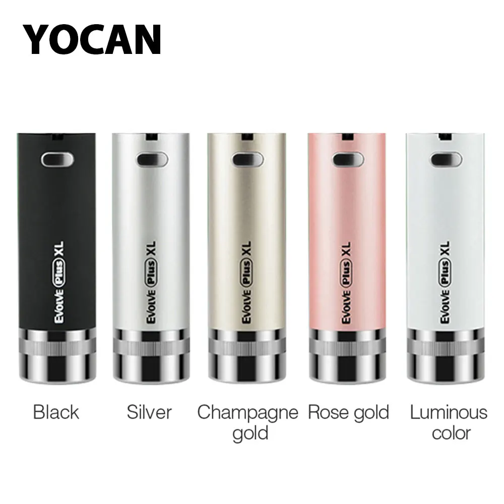 

Original Yocan Evolve Plus XL Wax Vape Pen Battery with Built-in 1400mAh & Dual Compartment Silicone Jar for Evolve Plus XL Tank