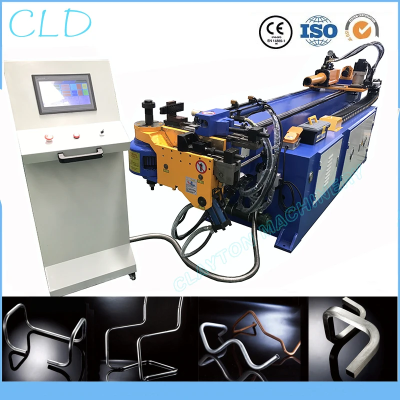 

cnc pipe bending machine, DW38CNC full automatic aluminum copper hydraulic pipe bender,38mmX2mm