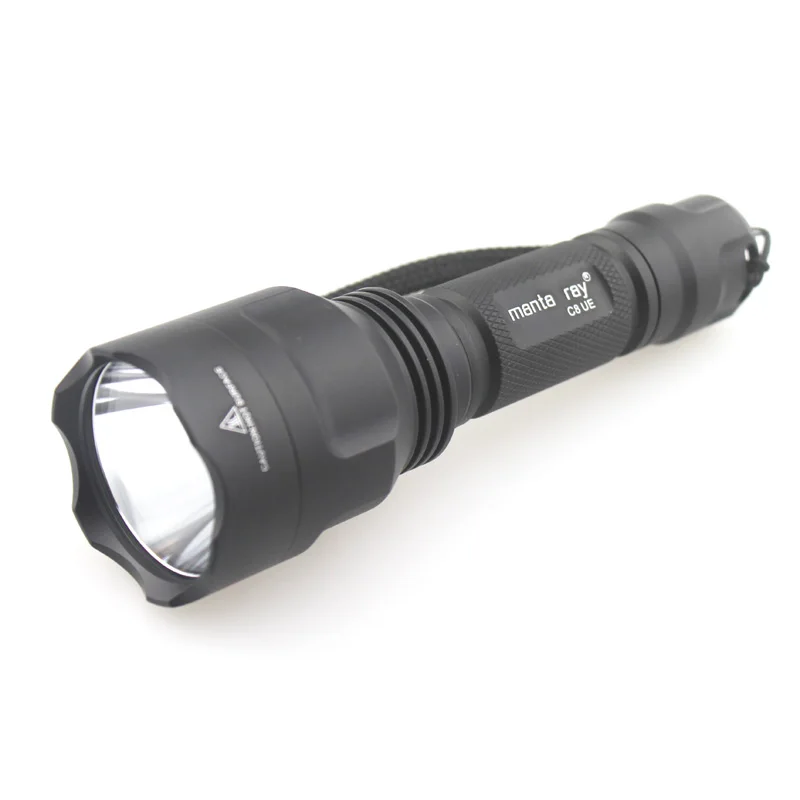 

Manta Ray C8-UE CREE XP-L Hi V3 2000lm 10x7135 8-Mode Integration Outdoor Tactical LED Flashlight (1x18650)