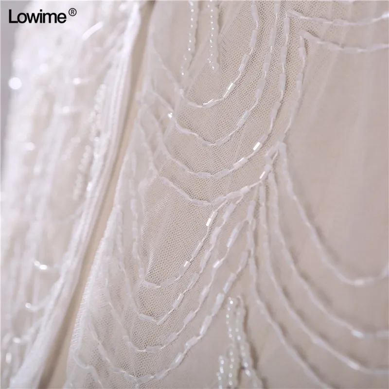 In Stock Wholesale Full Beading Wedding Jacket Tulle Bridal Bolero Shrugs Wraps Capes Wedding Accessories Free Shipping (4)
