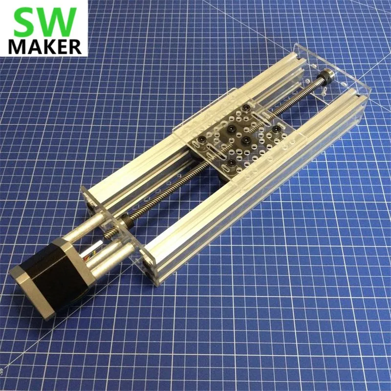 SWMAKER v слот линейной приводной комплект 100/200/300/400/500 мм путешествия для Reprap 3D